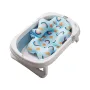 Foldable Star Suspension Bathtub Pad with Temperature Display - Baby Comfort Bath Support